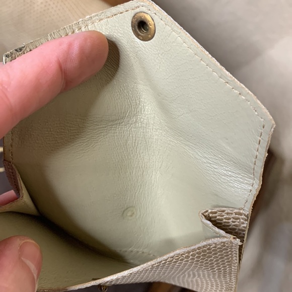 Vintage Gucci Lizard Front Flap Twist Lock Mini Bag - Picture 15 of 15